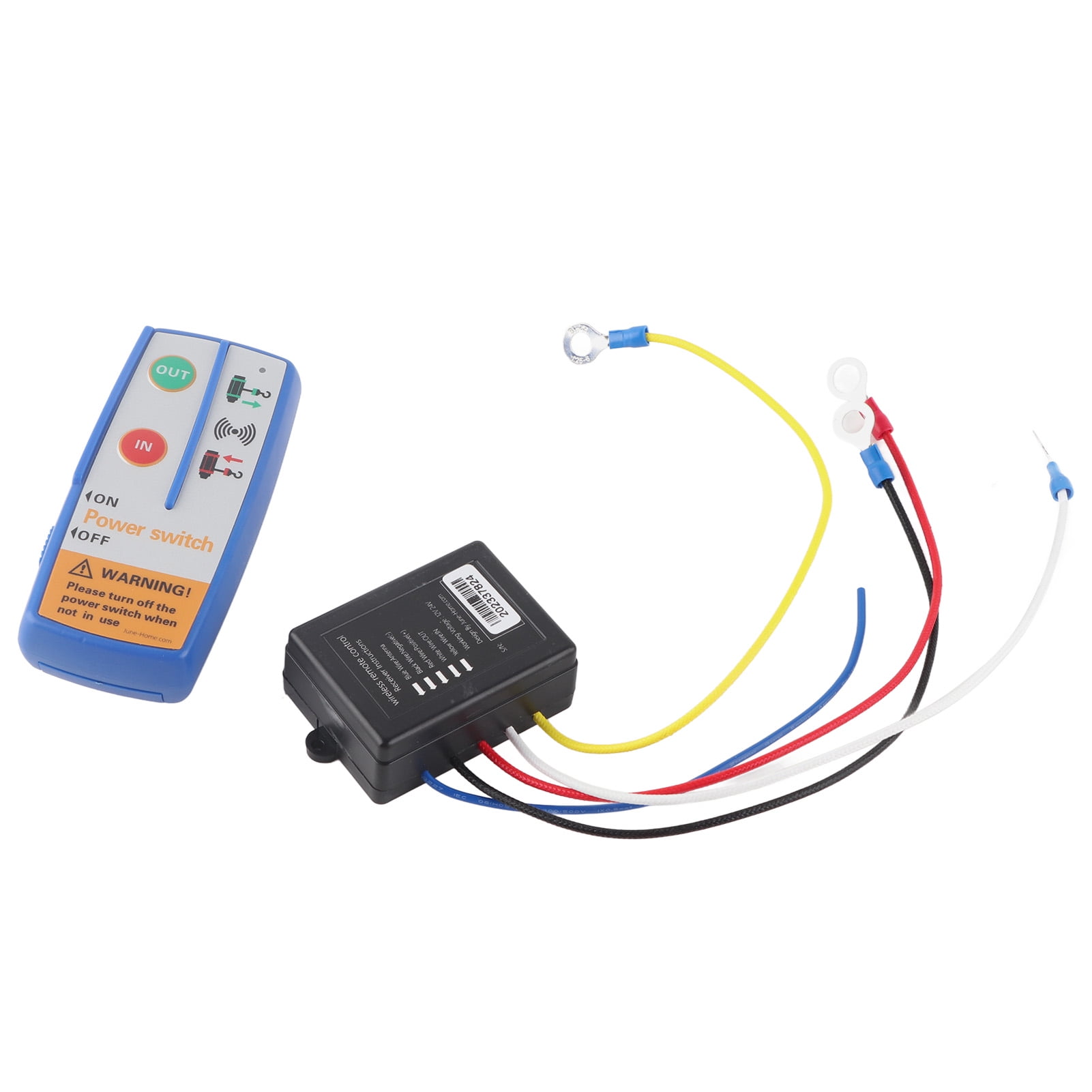 Winch Remote Control Kit, Dump Trailer Wireless Remote 12V Electric