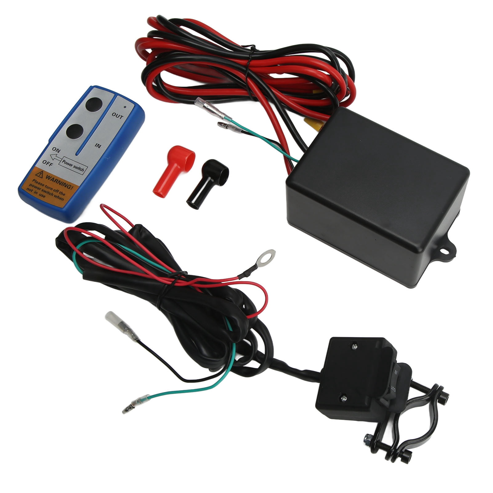 Winch Remote Control Kit, Electric Winch Remote Control Kit 12V High Temperature Resistance