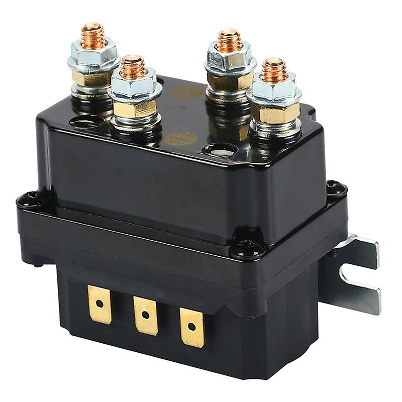 Winch Solenoid Contactor Relay Fit For 5000lbs7000lbs Atv Utv 4wd 4x4