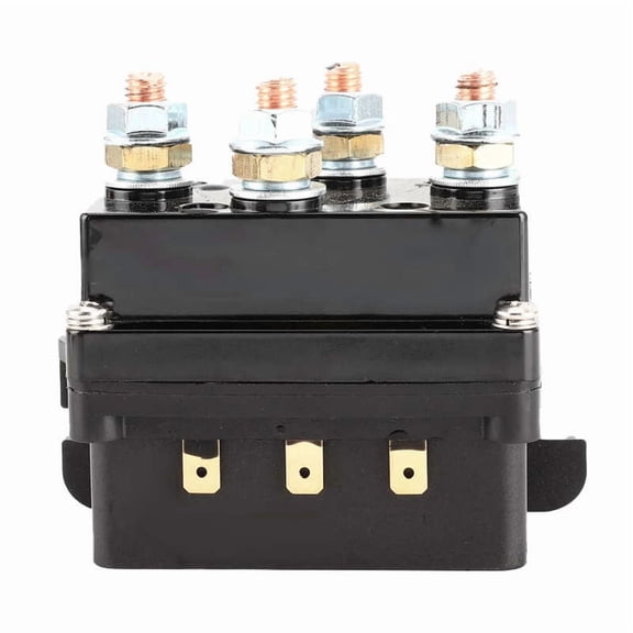 Winch Solenoid Relay Contactor Control Switch 12V 500A Fit For ATV UTV 8000lb-12000lb Winches Winch Contactor