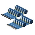 thumbnail image 1 of Winch Straps 4" x 30' Blue Heavy Duty Tie Down w/Flat Hook WLL# 5400 lbs | 4 Inch Cargo Control for Flatbed Truck Utility Trailer (20 Pack), 1 of 19