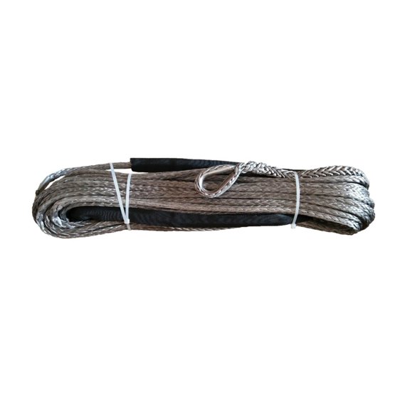 Winch Synthetic Rope 8mm X 50m UHMWPE Rope Synthetic Winch Line With Sheath For Offroad ,Easy to Carry