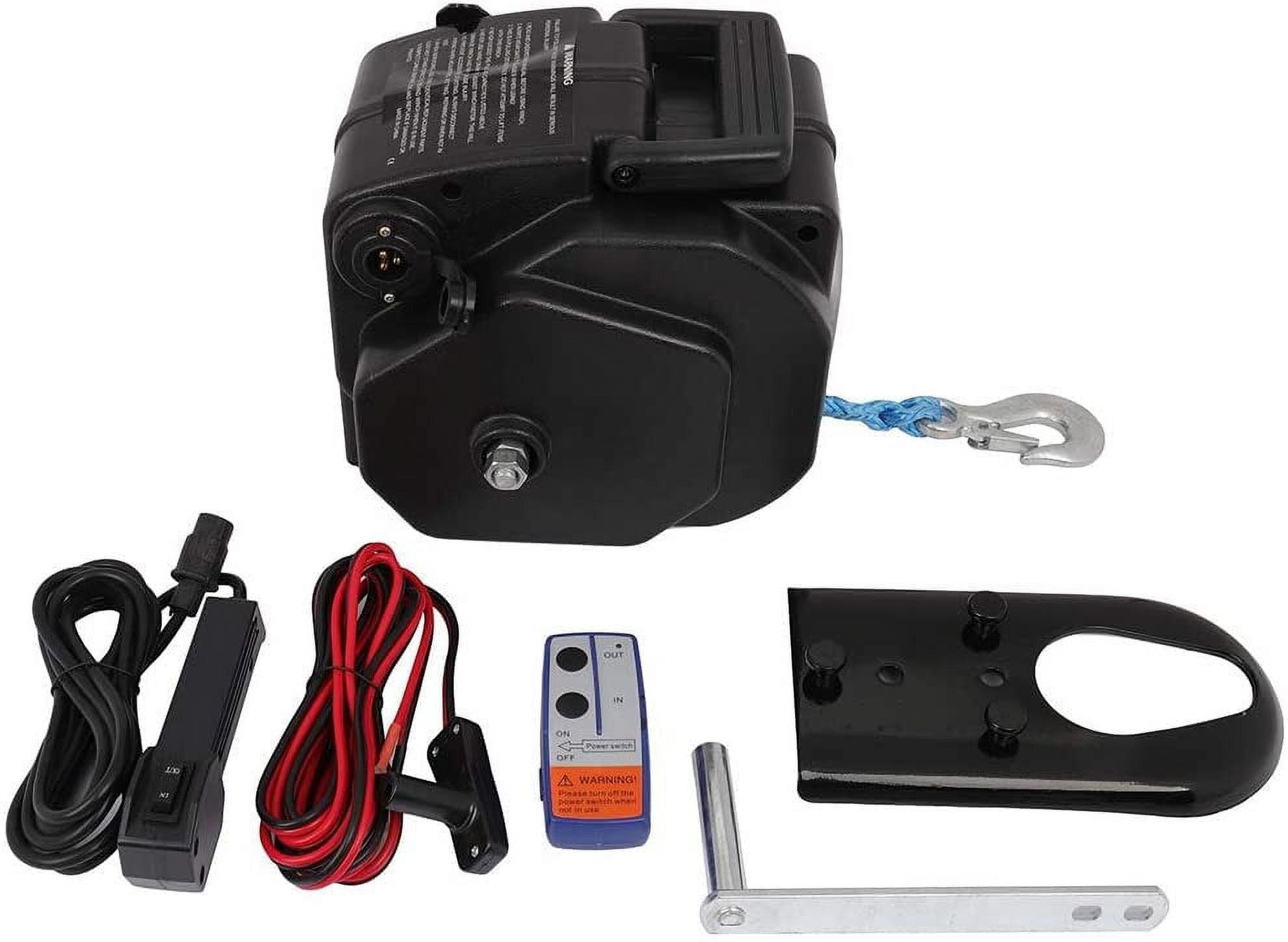 Winches,ECCPP electric trailer winches 12V volt electric winch 11000 lb electric pulling winch