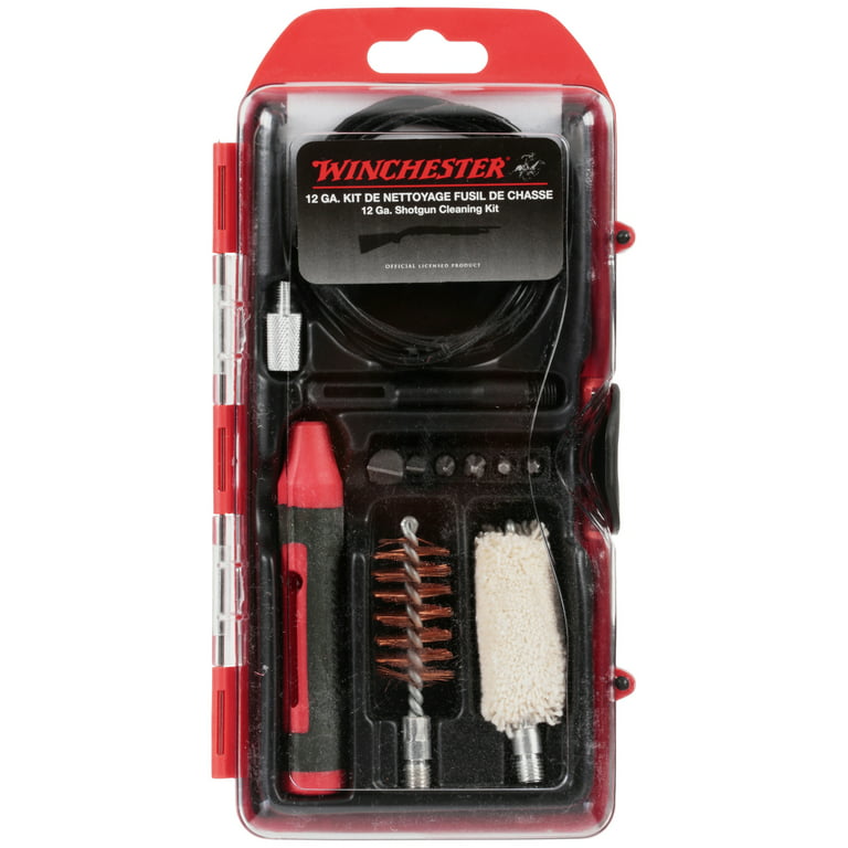 Winchester 13 Piece 12 Ga Shotgun Cleaning Kit & 6 Piece Driver Bit Set 