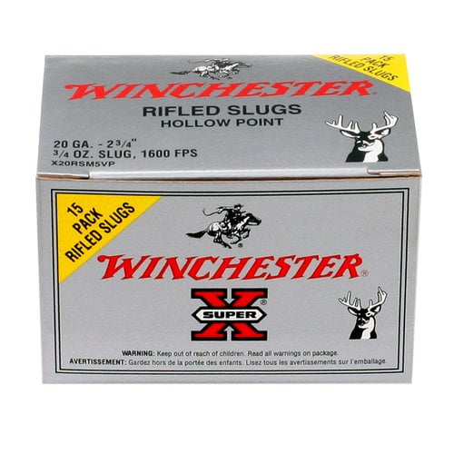Winchester 20 GA Super-X Rifled Slug