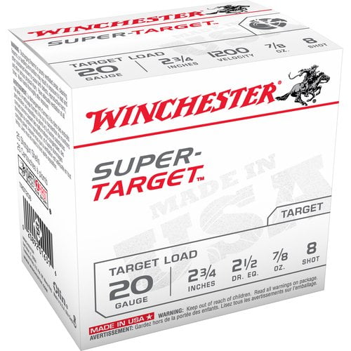 Winchester Super Target 20 gauge target load
