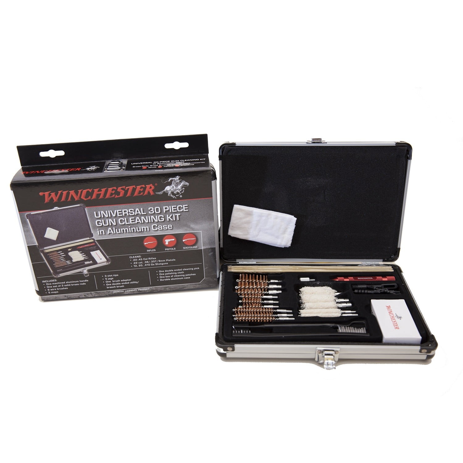 Winchester 30 Piece Universal Gun Cleaning Kit