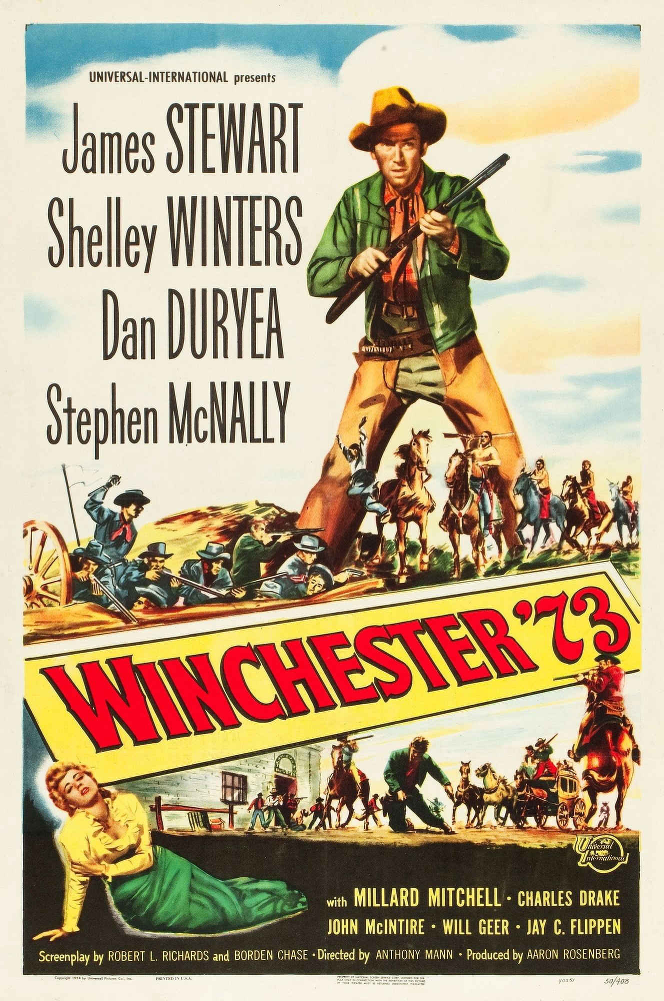 Winchester 73 Canvas Art - (11 x 17)