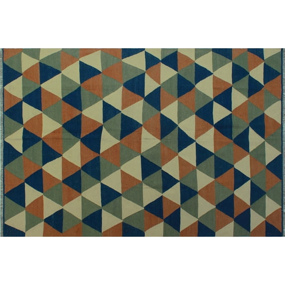 Winchester Caspian Ivory/Blue Rug, 6'2" x 9'1"