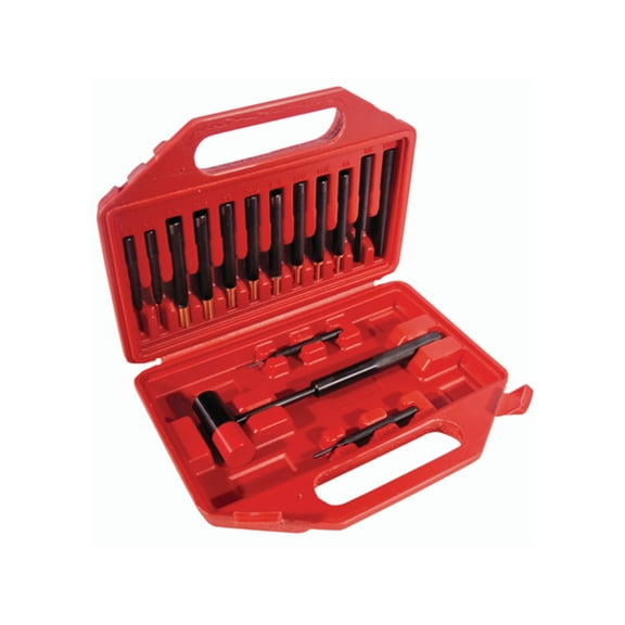 DAC Technologies Winchester Brass And Steel Punch Set, 15 Piece, In Molded Case, DAC