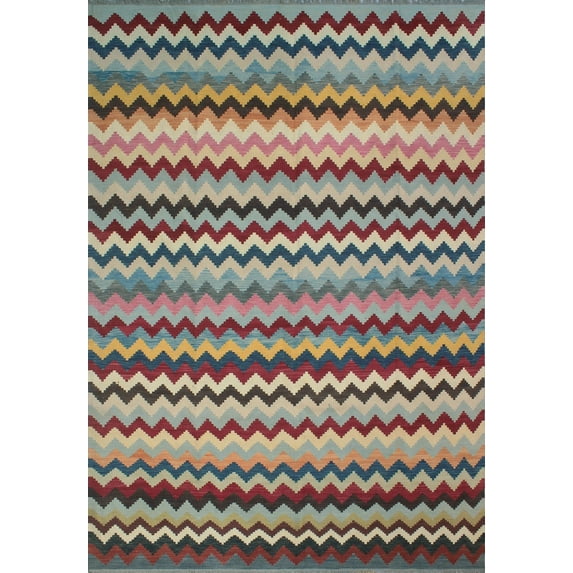 Winchester Creed Ivory/Blue Rug, 10'3" x 13'10"