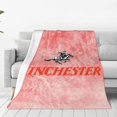 thumbnail image 1 of Winchester Fleece Blanket, Very Soft Microfiber Flannel Blanket for Couch Warm and Cozy for All Seasons, 1 of 6