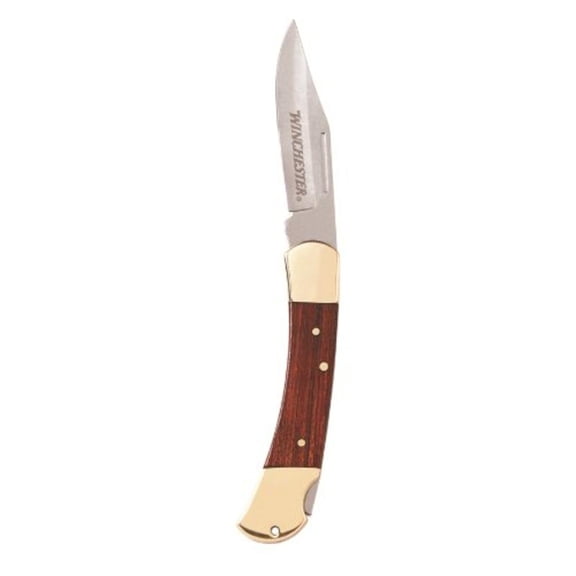 Winchester Folding Knife,3 1/8 In,Fine Edge 22-41323