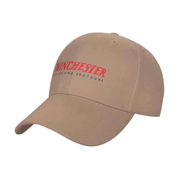 Winchester-Logo Sandwich Cap Unisex Adjustable Adult Baseball Caps Casquette Hats Flat Cap