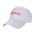 thumbnail image 1 of Winchester-Logo Sandwich Cap Unisex Adjustable Adult Baseball Caps Casquette Hats Flat Cap, 1 of 7