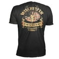 thumbnail image 1 of Winchester Official Men's Southern Rebel Skull Graphic Short Sleeve Cotton T-Shirt, 1 of 2