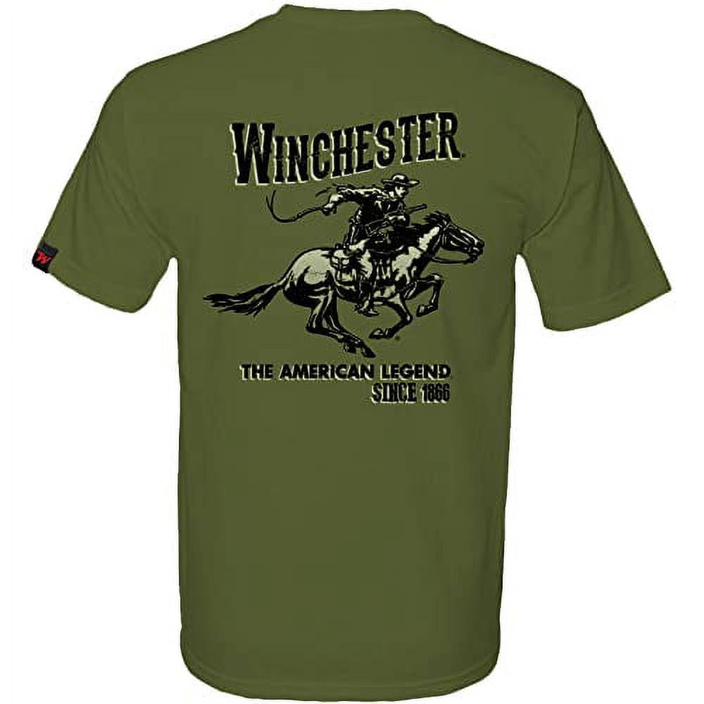 Winchester Official 1886 Rider Long Sleeve T-Shirt – Men's & Women's Unisex Cotton Shirt, Classic Collection