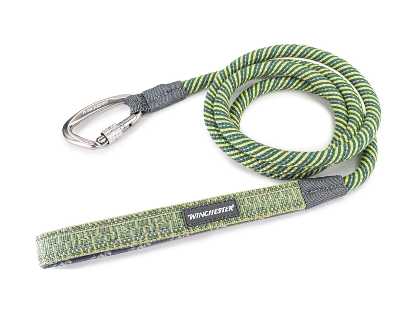 Winchester Pet Deluxe Rope Leash 6-Foot, Smoke Pine, 6 foot