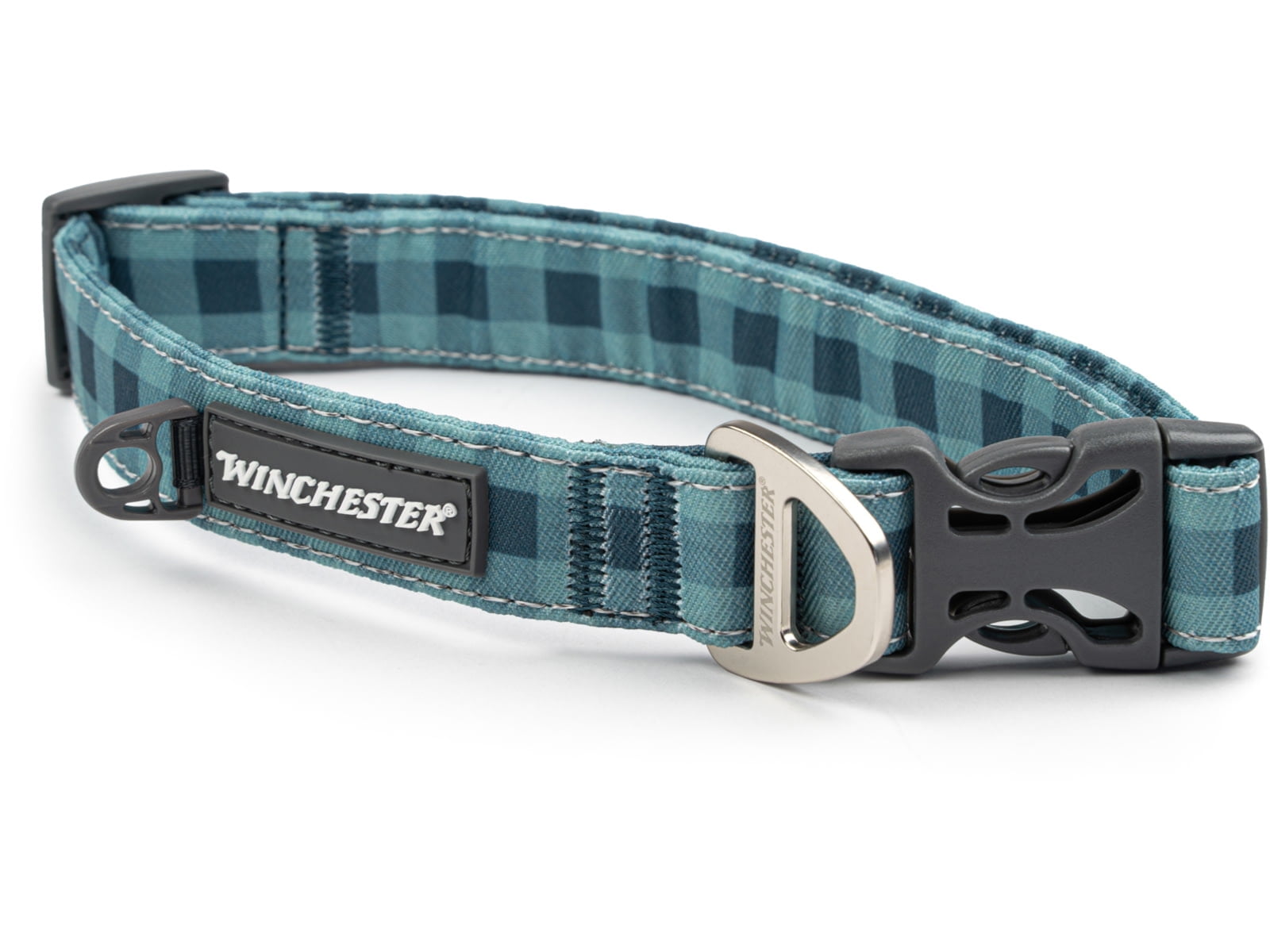 Winchester Pet Printed Collar, Buffalo Aqua, XL