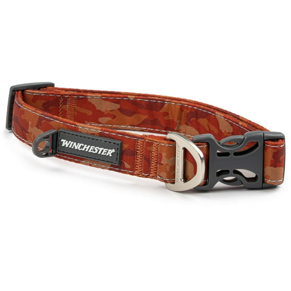 Winchester Pet Printed Collar, Camo Red, M