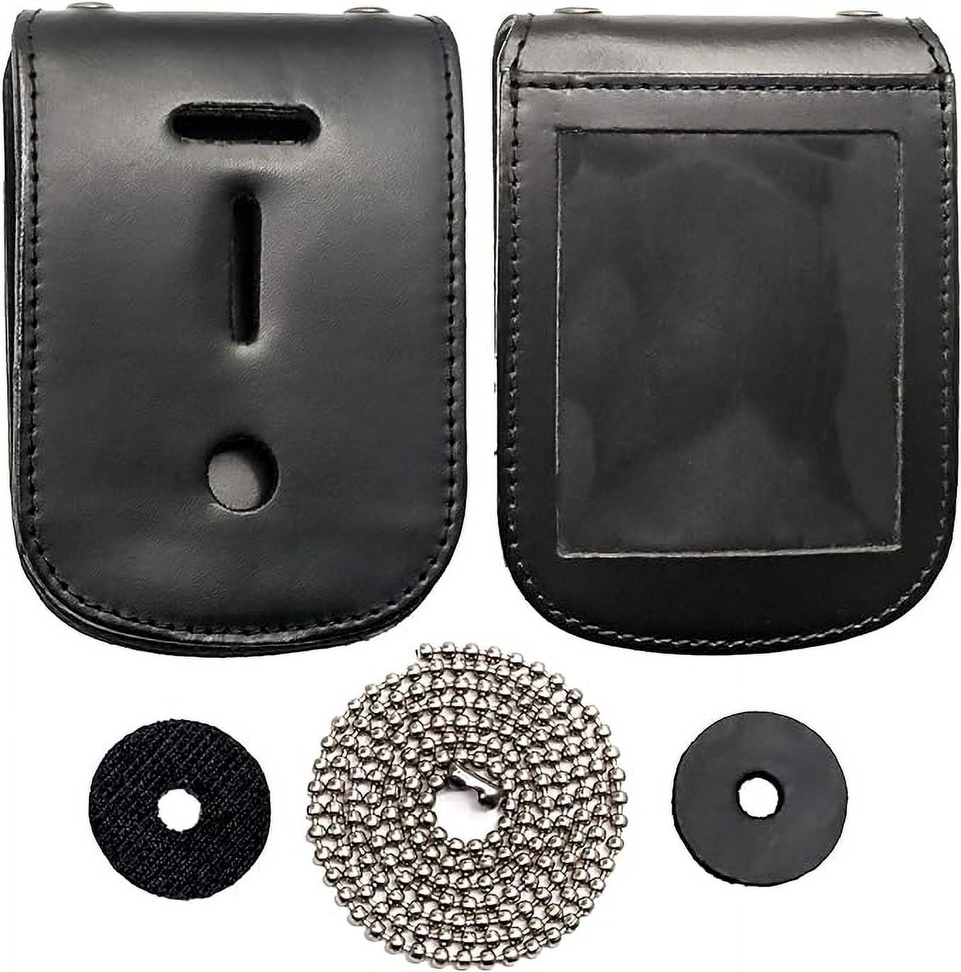 Winchester Police Badge Holder with Neck Chain Badge and ID Holder