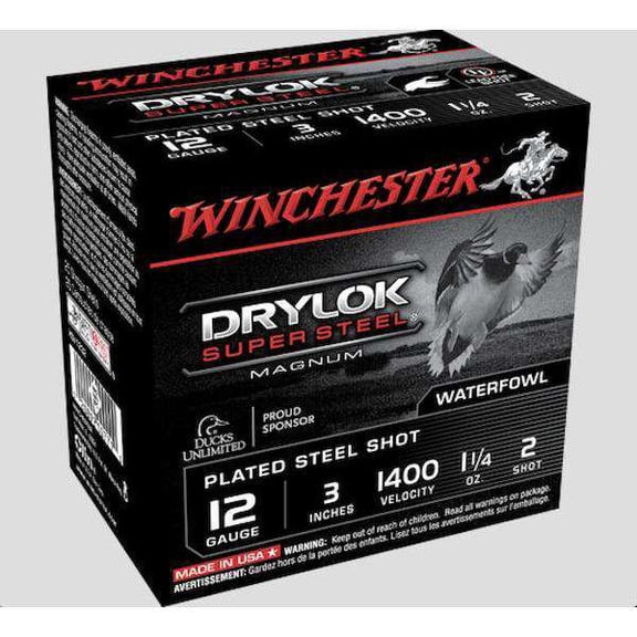 Winchester Super-x-steel-shot Mag 12ga 3in #2