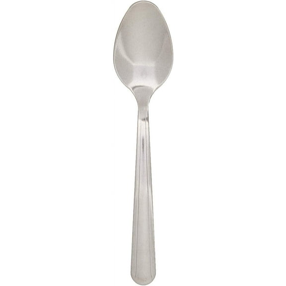 Winco 0001-01 12-Piece Dominion Teaspoon Set, 18-0 Stainless Steel