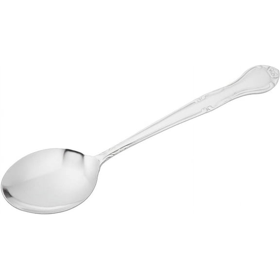 Winco 0004-03 12-Piece Elegance Dinner Spoon Set, 18-0 Stainless Steel