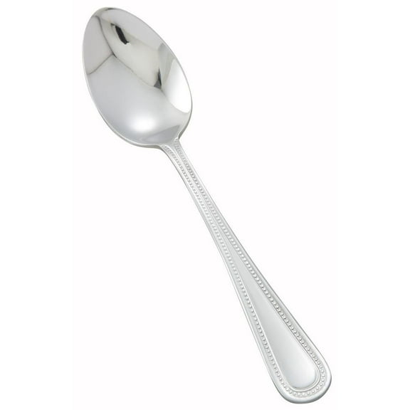 Winco 0005-01 Dots Mirror Finish S/S Teaspoon - Dozen