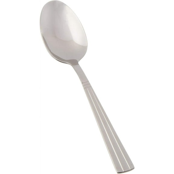 Winco 0007-01 12-Piece Regency Teaspoon Set, 18-0 Stainless Steel