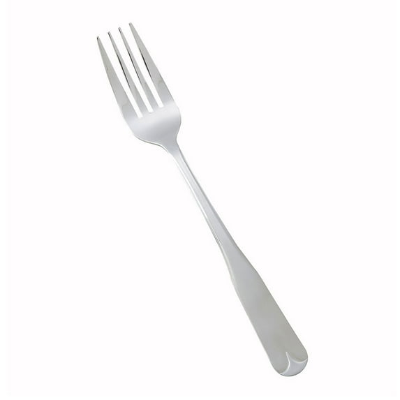 Winco 0010-05 12-Piece Lisa Dinner Fork Set, 18-0 Stainless Steel