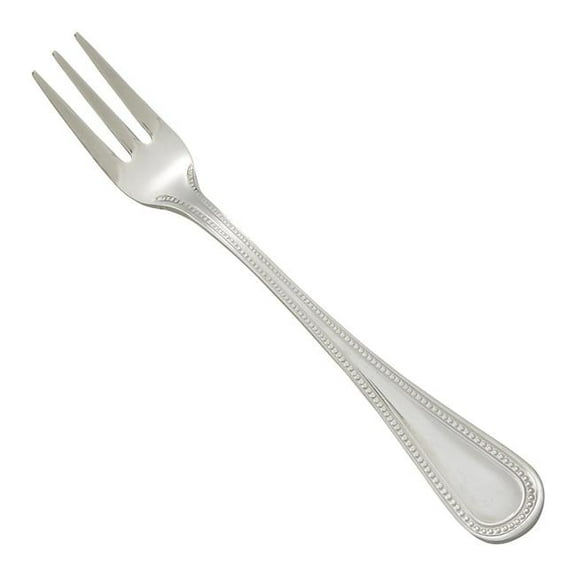 Winco 0036-07 Deluxe Pearl Oyster Fork, 18-8 Extra Heavyweight
