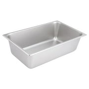 Winco 12.75" x 20.75" Stainless Steel Professional Kitchen Table Pan, Durable Corrosion-Resistant Easy Maintenance
