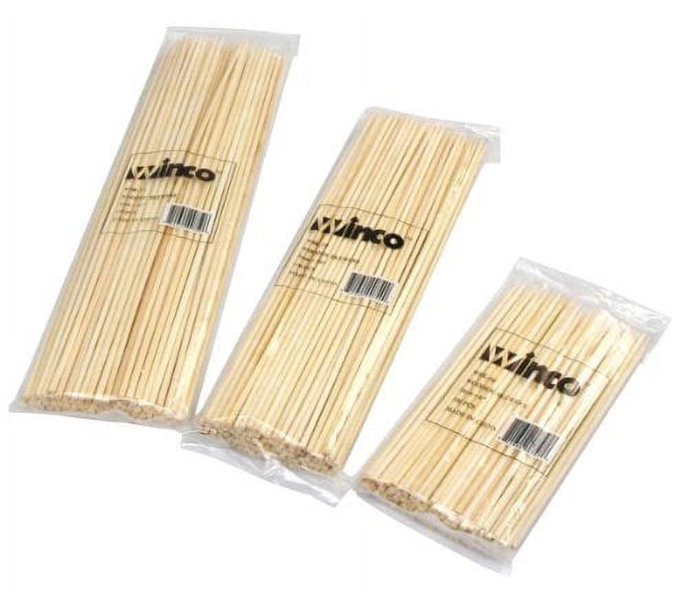Bambo Inches Winco 12-Inch Bamboo Skewers - Walmart.com