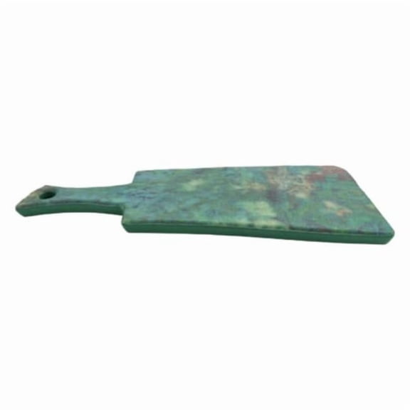 Winco 15019051037 15.5 in. Lapis Parrot Wing Rectangle Melamine Board with Handle, 15.5 x 6 x 0.5 in., G.E.T., Cheforward