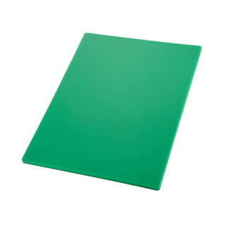 Winco CBK-1218GR 12x18x0.5-Inch Static Board Green Cutting Board with Hook,  EA