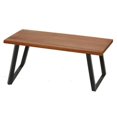 thumbnail image 1 of Winco RISER-9-W 19.7 x 9.8 in. Wood Riser with Foldable Legs, 9 in. - Walnut, 1 of 1