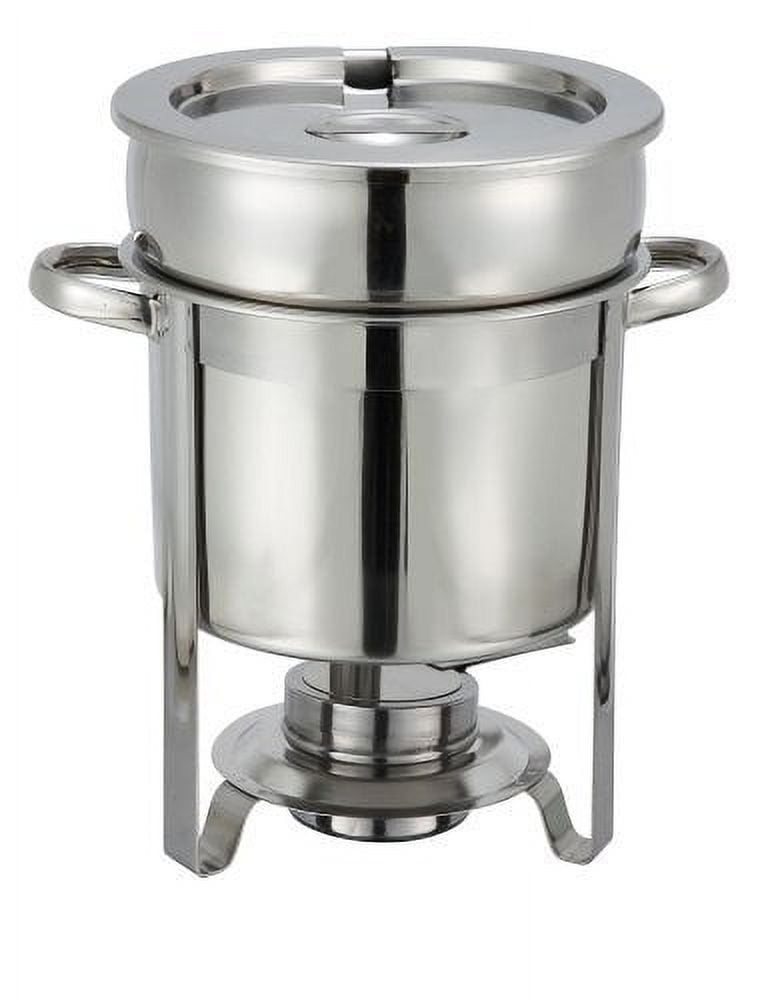 10.57qt Commercial Stainless Steel Electric Soup Warmer Pot Soup Kettle  Countertop Food Soup Warmer for Home, Catering, Restaurants- 400w 110V 