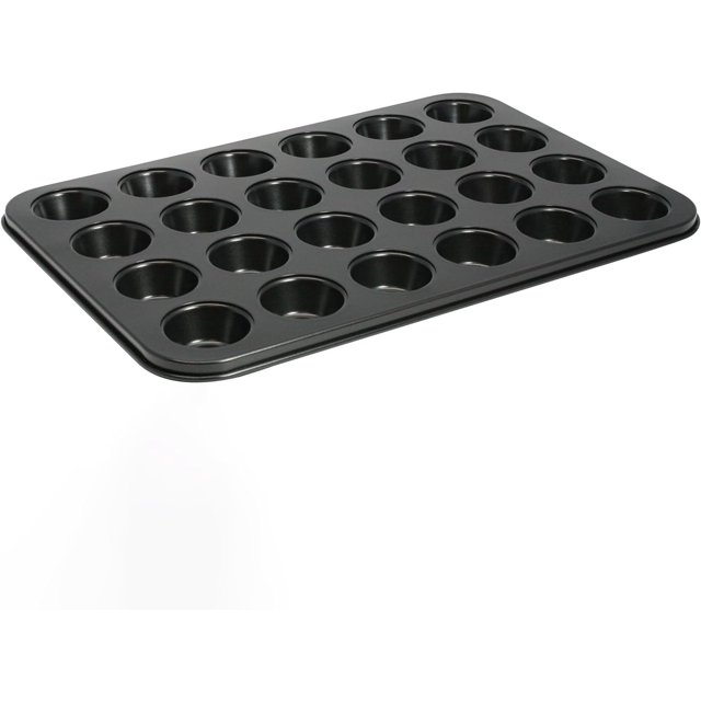 Winco 24Cup Nonstick MiniMuffin and MiniCupcake Pan, Tin Plated