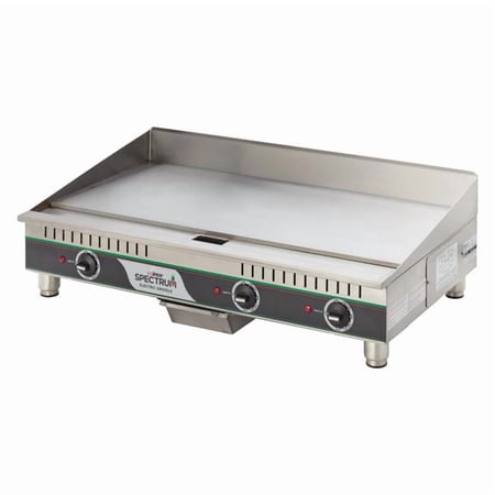 Winco EGD-36M Spectrum 36 in. Electric Griddle, Two Heat Zones - 240 Volts