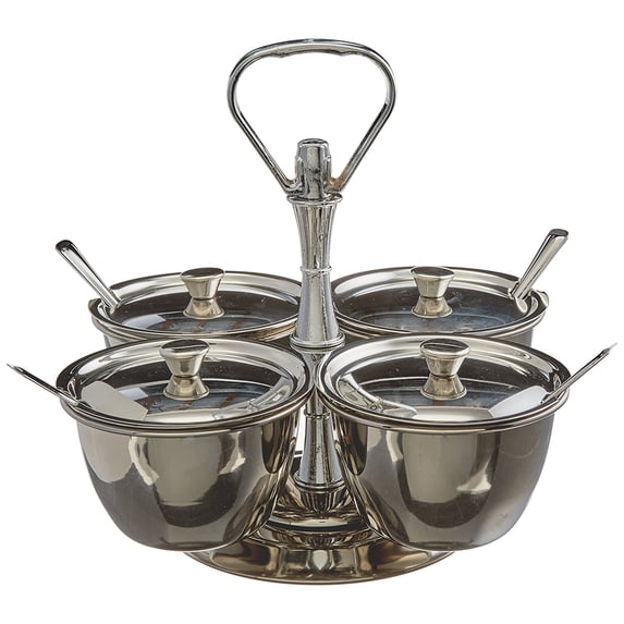 winco 4-unit relish server