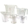 thumbnail image 1 of Winco 5-Piece Measuring Cup Set, Polycarbonate, 1 of 2