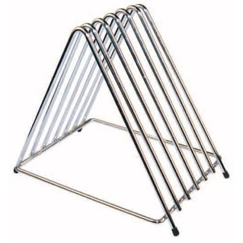 Winco 6-Slot Cutting Board Rack, Chrome