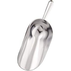 Winco AS-12 Aluminum Utility Scoop, 12-Ounce, Medium,