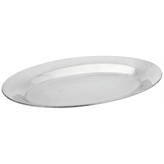 Winco Aluminum Sizzling Platter, 10-Inch, Medium