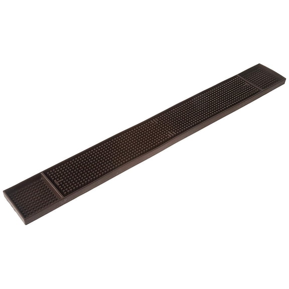 Winco BM-327B Bar Mat, 27 by 3.25-Inch, Brown