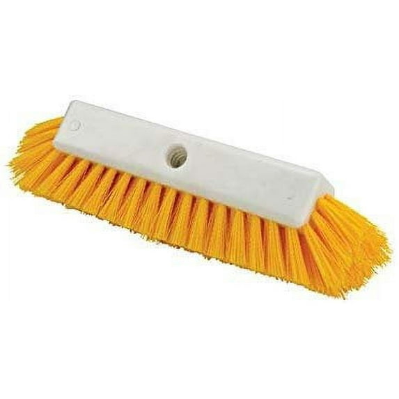 Winco BRF-12Y, 12-Inch Floor Multi-Surface Scrub Brush Head