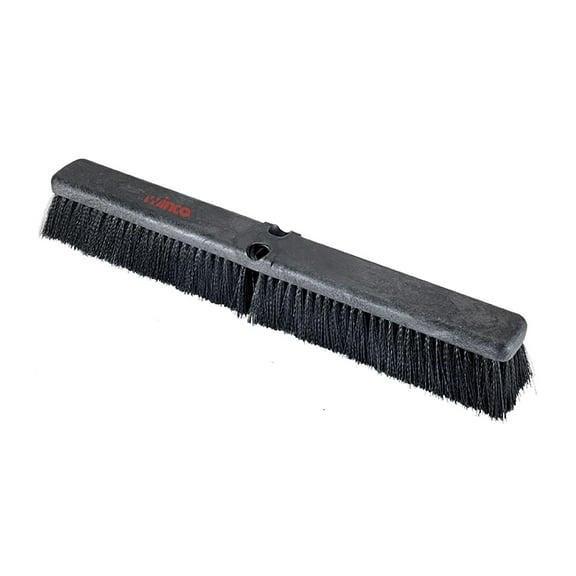Winco BRFF-24K Black 24 Push Broom Head"