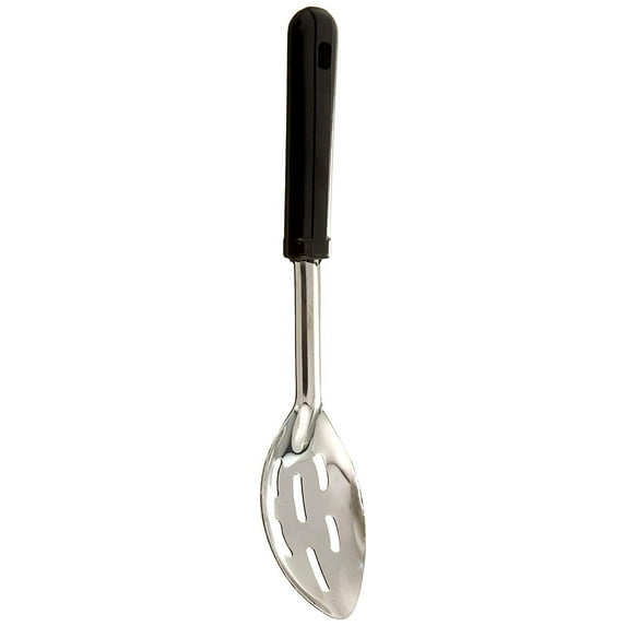 Winco BSSB-11 Slotted Basting Spoon with Bakelite Handle, 11-Inch, Medium, Stainless Steel