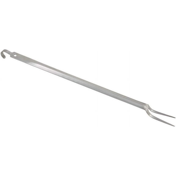 Winco Basting Fork with Hook, 21-Inch, Stainless Steel